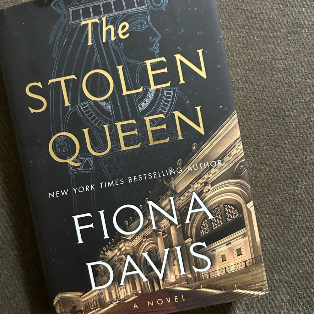 The Stolen Queen by Fiona Davis 1st Ed. Book